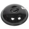 18 Inch Apple Charcoal Stove Enamel with White Side Wheel Diameter 15cm