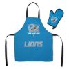 Offical NFL - Lions Apron & BBQ Mitt Set