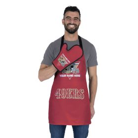 Offical NFL - 49ERS Apron & BBQ Mitt Set