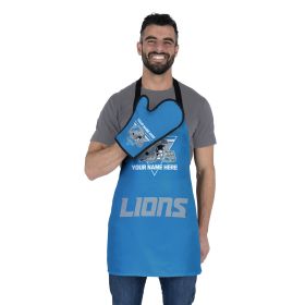 Offical NFL - Lions Apron & BBQ Mitt Set