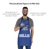 Offical NFL - Bills Apron & BBQ Mitt Set