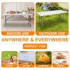 6ft Portable Folding Table for Camping, Picnics, and Parties