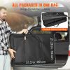 VEVOR Portable Camping Kitchen Table w/ Carrying Bag 3 Side Tables and 2 Shelves