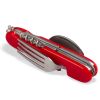 Folding Camping Utensils Cutlery Set 4in1 Stainless Steel Spoon Fork Knife