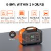 BULLBAT Portable Power Station Pioneer 500, 504Wh Lithium Battery Powered