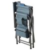 Lightweight Oversized Directors Chair with Storage Pockets for Camping