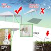 10''x10'' Patio Party Wedding Tent Canopy Heavy Duty Gazebo Pavilion