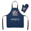 Offical NFL - Patriots Apron & BBQ Mitt Set