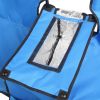 Double Folding Picnic Chairs w/Umbrella Mini Table Beverage Holder Carrying Bag