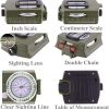 Military-Style Lensatic Compass with Camouflage Cover