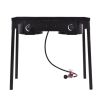 Double Burner Outdoor Stove BBQ Grill with 150000 BTU Capacity