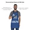 Offical NFL - Colts Apron & BBQ Mitt Set