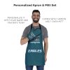 Offical NFL - Eagles Apron & BBQ Mitt Set