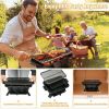 Cast Iron Tabletop BBQ Grill Stove for Camping and Picnics