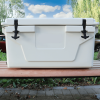 White outdoor Camping Picnic Fishing portable cooler 65QT Portable Insulated