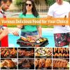 Cast Iron Tabletop BBQ Grill Stove for Camping and Picnics