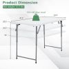 Height Adjustable Folding Table for Camping and Outdoor Events