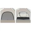 Waterproof Dome Tent with Detachable Rain Cover for 4-Person Camping