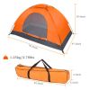 1-Person Waterproof Pop-Up Camping Tent Quick Setup Dome Shelter
