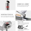 Semi-Auto Silver 12 Outdoor Pizza Oven Portable Wood Fired Pizza Oven Outdoor