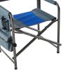 Lightweight Oversized Directors Chair with Storage Pockets for Camping
