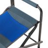 Lightweight Oversized Directors Chair with Storage Pockets for Camping