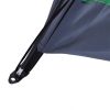 Double Door Camping Dome Tent in Orange and Green for 2-Person Use