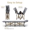 Camping Cot with Mattress Carry Bag Cots for SleepingCamping Bed Folding Cot