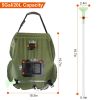 Solar Heating Camping Shower Bag with Removable Hose and Shower Head