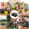 Folding Camping Table Portable Lightweight Aluminum Roll-up Picnic BBQ Desk