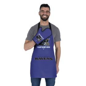Offical NFL - Ravens Apron & BBQ Mitt Set