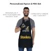 Offical NFL - Steelers Apron & BBQ Mitt Set
