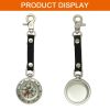 Mini Waterproof Shockproof Compass With Keychain Emergency Survival Equipment