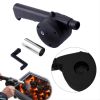 1pc BBQ Fan Air Blower Fast Fire Starter Portable Hand Crank Bellows
