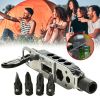 Multifunctional Keychain Tool Kit with LED Flashlight and Bottle Opener