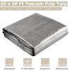 Heavy Duty Poly Tarp, 20x30ft 