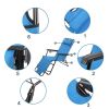 Folding Camping Reclining ChairsPortable Zero Gravity ChairOutdoor Lounge