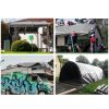 12x20ft Heavy Duty Poly Tarp - Silver+Black for Camping & Outdoor Use