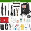 Emergency Survival Kit with 47 Pieces of EDC Gear Tools