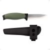Fixed Blade Camping Knife with Rotatable Sheath 4.1 Inch Stainless Steel