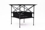 Set of 3 Folding Outdoor Table and Chairs Set for Indoor Outdoor Camping