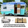 Stainless Steel Pizza Oven Outdoor 12" Automatic Rotatable Pizza Ovens,Portable