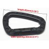 Plastic DRing Locking Carabiner Light but Strong NOT for Climbing Pack of 10