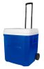 Laguna Ice Chest Cooler with Wheels - 60 Qt Blue