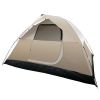 Waterproof Dome Tent with Detachable Rain Cover for 4-Person Camping