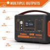 Portable Power Station 110V/600W 568Wh Lithium Battery Pure Sine Wave AC Outlet
