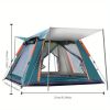 Waterproof Camping Tent for 4-5 People with Mosquito Net Windows