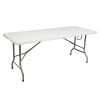 6ft Portable Folding Table for Camping, Picnics, and Parties