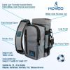 Water Bottle Holder Carrier Bottle Cooler w Adjustable Shoulder Strap and Front
