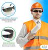 Pack of 12 Safety Glasses. Gradient Gray lens. Wrap Around Anti Scratch